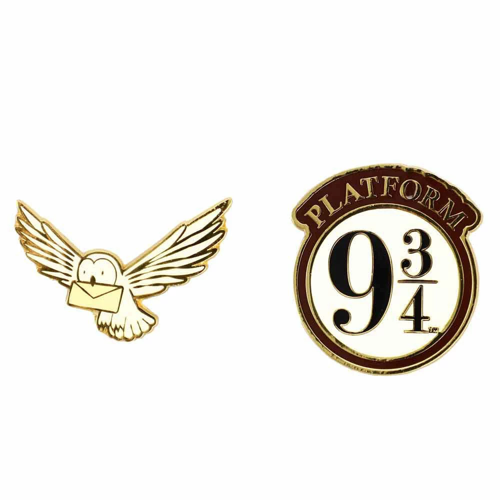Bioworld Harry Potter Hogwarts Express Lapel Pins And Lanyard Box Set 4 Bioworld Harry Potter Hogwarts Express Lapel Pins And Lanyard Box Set