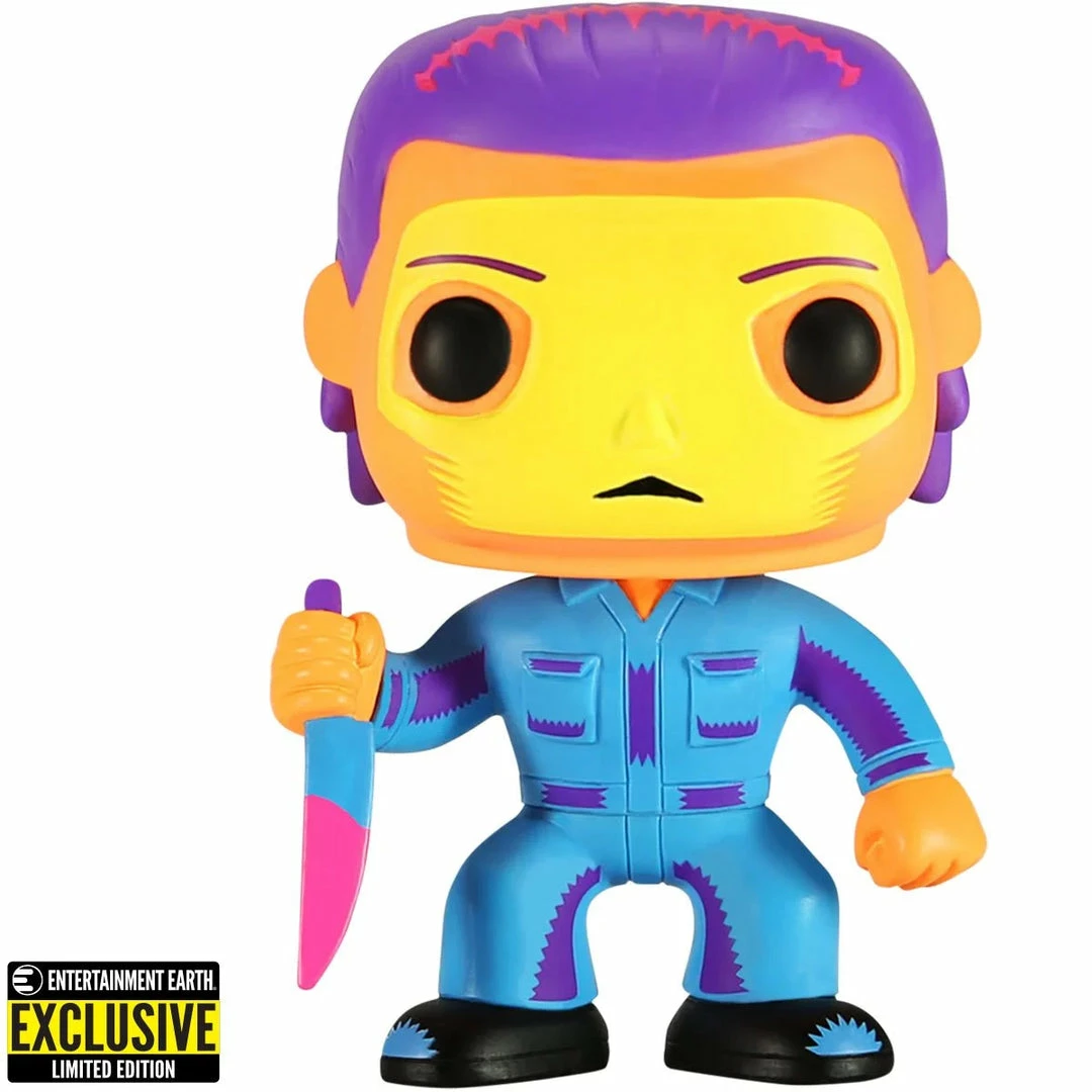 Funko MICHAEL MYERS BLACK LIGHT - HALLOWEEN - ENTERTAINMENT EARTH EXCLUSIVE 1 Funko MICHAEL MYERS BLACK LIGHT - HALLOWEEN - ENTERTAINMENT EARTH EXCLUSIVE