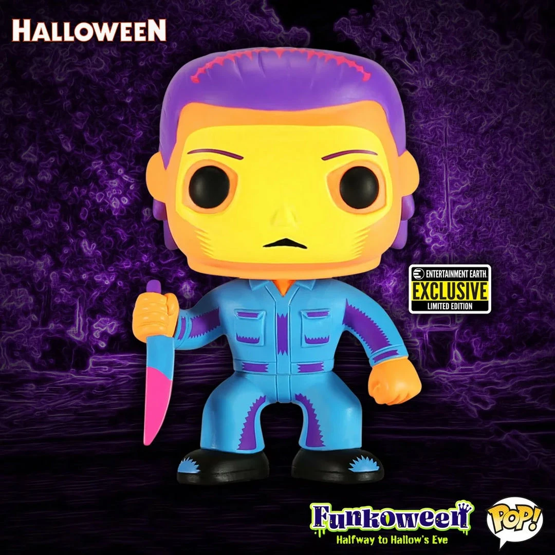 Funko MICHAEL MYERS BLACK LIGHT - HALLOWEEN - ENTERTAINMENT EARTH EXCLUSIVE 2 Funko MICHAEL MYERS BLACK LIGHT - HALLOWEEN - ENTERTAINMENT EARTH EXCLUSIVE