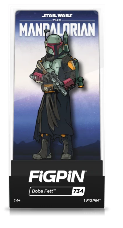 STAR WARS BOBA FETT - FiGPiN 3 STAR WARS BOBA FETT - FiGPiN