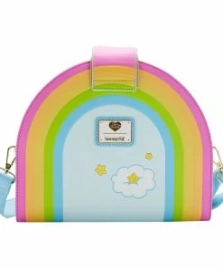 Loungefly Care Bears Funshine Bear Rainbow Swing Crossbody Bag