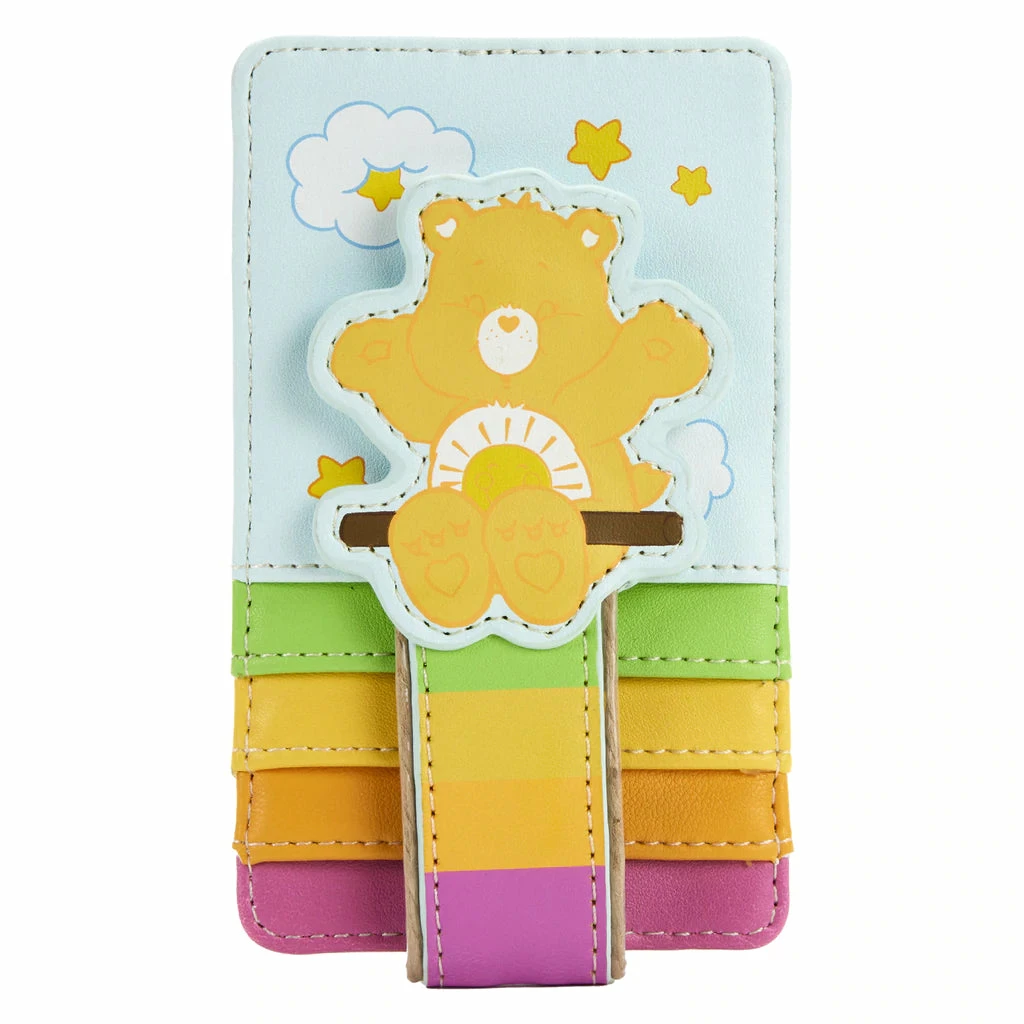 Loungefly Care Bears Funshine Bear Rainbow Swing Card Holder 1 Loungefly Care Bears Funshine Bear Rainbow Swing Card Holder