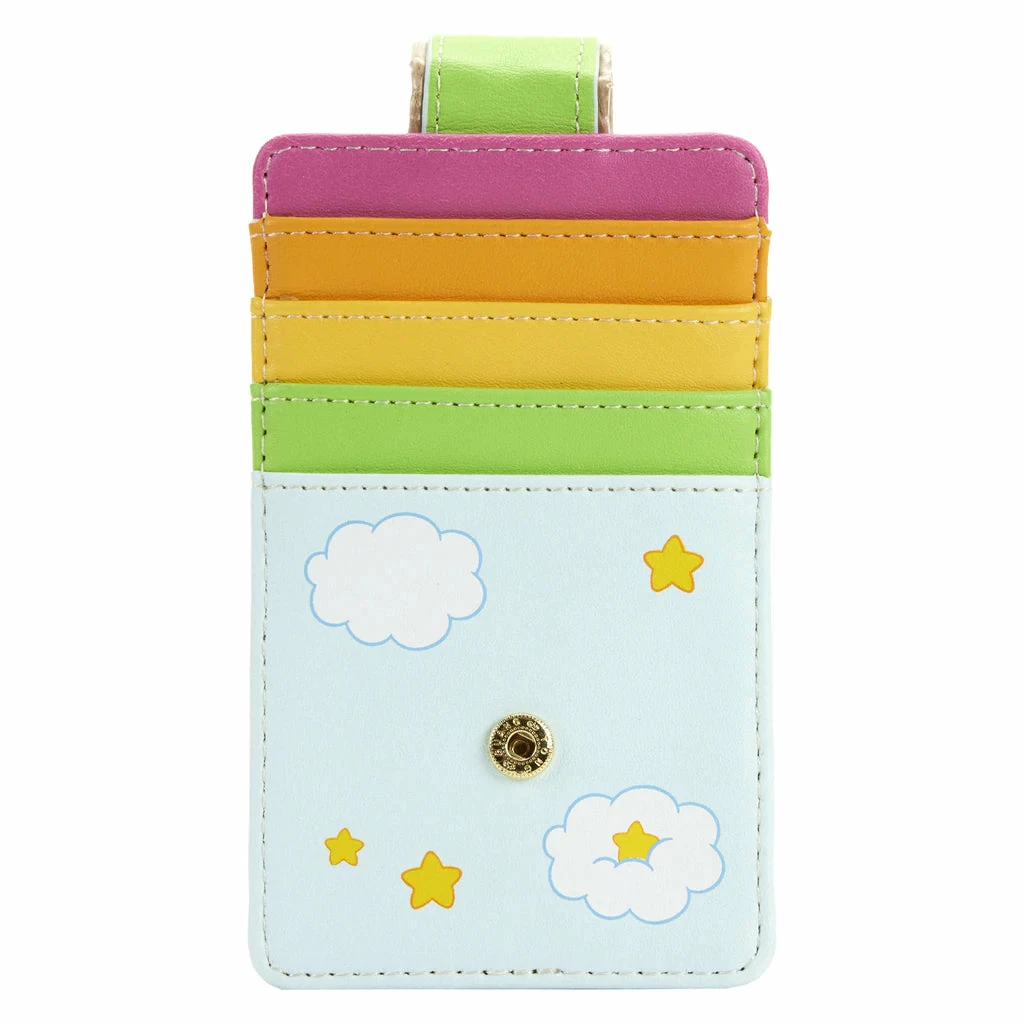 Loungefly Care Bears Funshine Bear Rainbow Swing Card Holder 2 Loungefly Care Bears Funshine Bear Rainbow Swing Card Holder