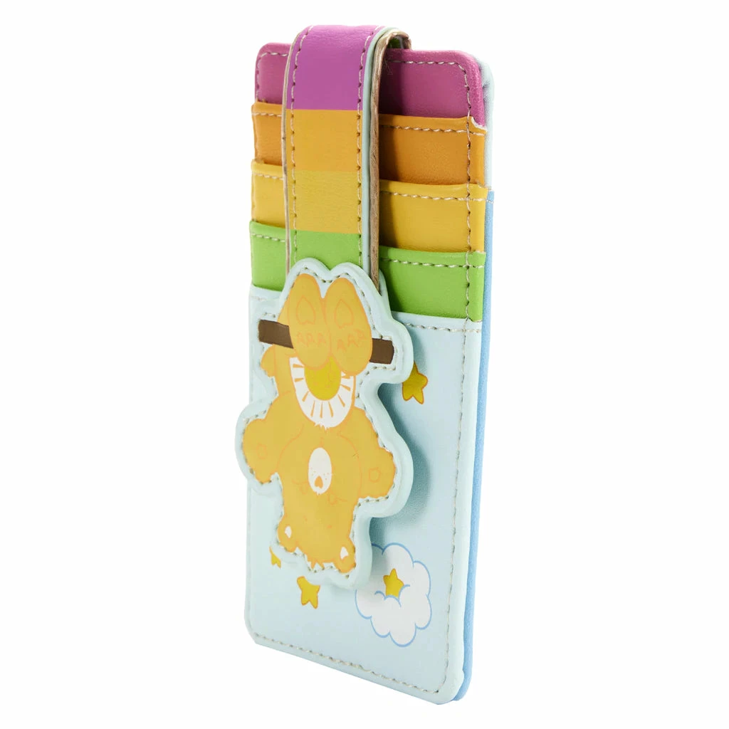Loungefly Care Bears Funshine Bear Rainbow Swing Card Holder 3 Loungefly Care Bears Funshine Bear Rainbow Swing Card Holder