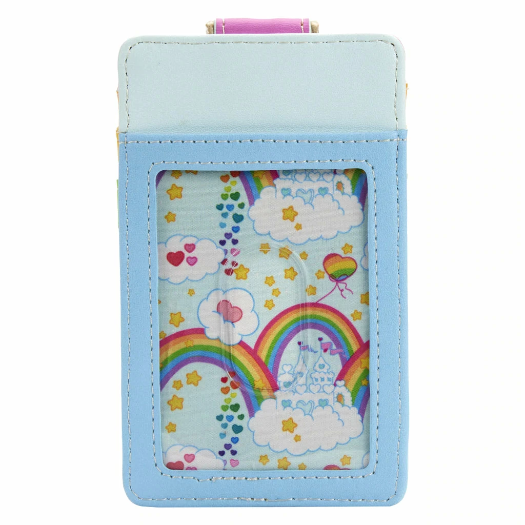 Loungefly Care Bears Funshine Bear Rainbow Swing Card Holder 4 Loungefly Care Bears Funshine Bear Rainbow Swing Card Holder