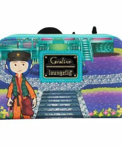 Loungefly Laika Coraline House Zip Around Wallet 8 Loungefly Laika Coraline House Zip Around Wallet
