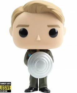 Funko CAPTAIN AMERICA WITH PROTOTYPE SHIELD - MARVEL - ENTERTAINMENT EARTH EXCLUSIVE