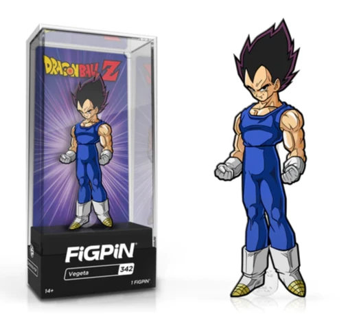 DRAGON BALL Z VEGETA - FiGPiN 1 DRAGON BALL Z VEGETA - FiGPiN