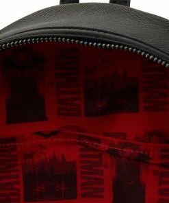 Loungefly DC Comics The Batman Cosplay Mini Backpack 11 Loungefly DC Comics The Batman Cosplay Mini Backpack