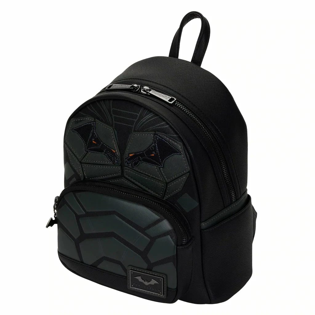 Loungefly DC Comics The Batman Cosplay Mini Backpack 3 Loungefly DC Comics The Batman Cosplay Mini Backpack