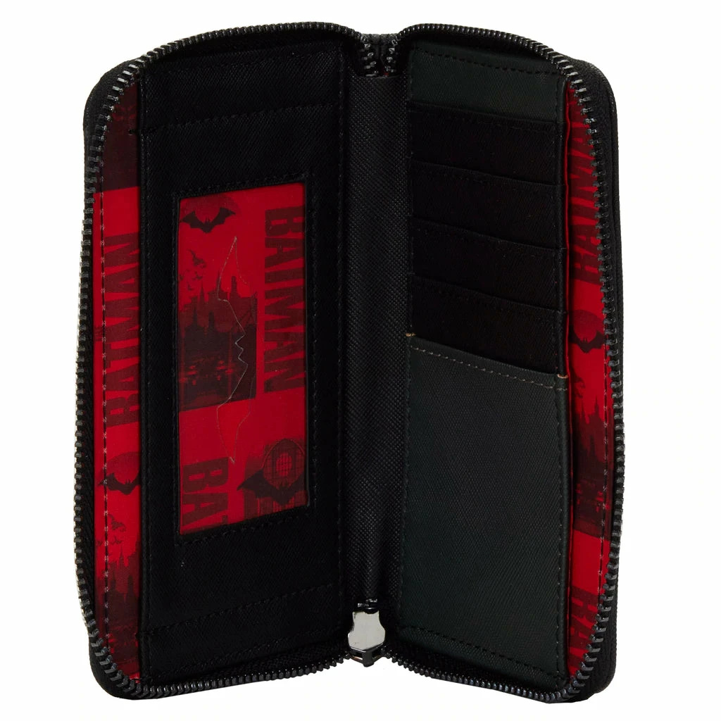 Loungefly DC Comics The Batman Cosplay Zip Around Wallet 3 Loungefly DC Comics The Batman Cosplay Zip Around Wallet