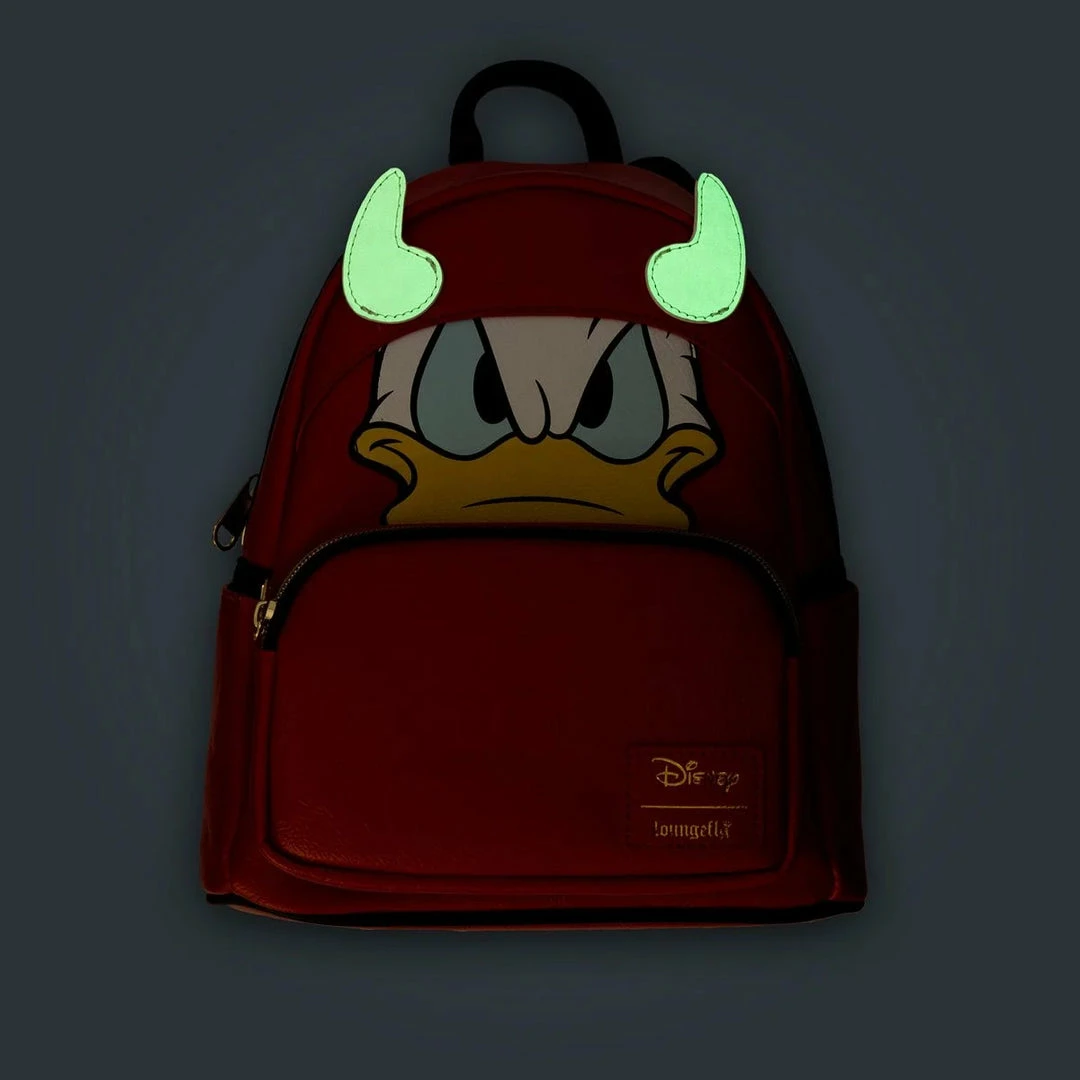 Loungefly Disney Donald Duck Devil Donald Cosplay Mini-Backpack - EE Exclusive 4 Loungefly Disney Donald Duck Devil Donald Cosplay Mini-Backpack - EE Exclusive
