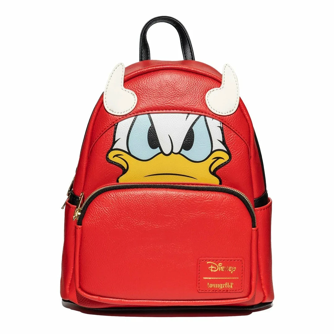 Loungefly Disney Donald Duck Devil Donald Cosplay Mini-Backpack - EE Exclusive 1 Loungefly Disney Donald Duck Devil Donald Cosplay Mini-Backpack - EE Exclusive