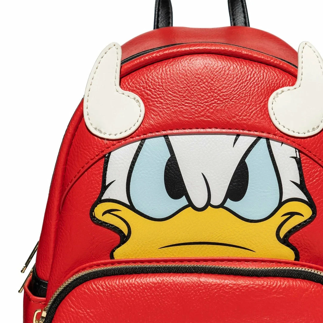 Loungefly Disney Donald Duck Devil Donald Cosplay Mini-Backpack - EE Exclusive 5 Loungefly Disney Donald Duck Devil Donald Cosplay Mini-Backpack - EE Exclusive