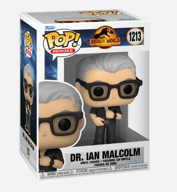 Funko DR. IAN MALCOLM - JURASSIC WORLD DOMINION - PRE-ORDER 2 Funko DR. IAN MALCOLM - JURASSIC WORLD DOMINION - PRE-ORDER