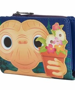Loungefly ET Flower Pot Flap Wallet