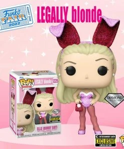 Funko ELLE BUNNY DIAMOND GLITTER - LEGALLY BLONDE - ENTERTAINMENT EARTH EXCLUSIVE