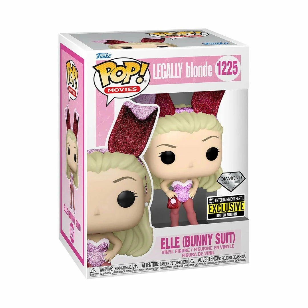 Funko ELLE BUNNY DIAMOND GLITTER - LEGALLY BLONDE - ENTERTAINMENT EARTH EXCLUSIVE 3 Funko ELLE BUNNY DIAMOND GLITTER - LEGALLY BLONDE - ENTERTAINMENT EARTH EXCLUSIVE