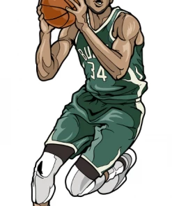 NBA GIANNIS ANTETOKOUNMPO - FiGPiN 7 NBA GIANNIS ANTETOKOUNMPO - FiGPiN