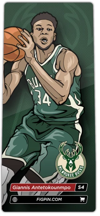 NBA GIANNIS ANTETOKOUNMPO - FiGPiN 2 NBA GIANNIS ANTETOKOUNMPO - FiGPiN
