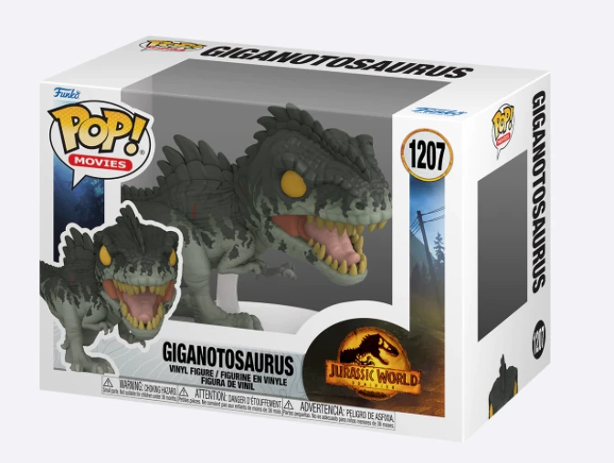 Funko GIGANOTOSAURUS - JURASSIC WORLD DOMINION - PRE-ORDER 2 Funko GIGANOTOSAURUS - JURASSIC WORLD DOMINION - PRE-ORDER