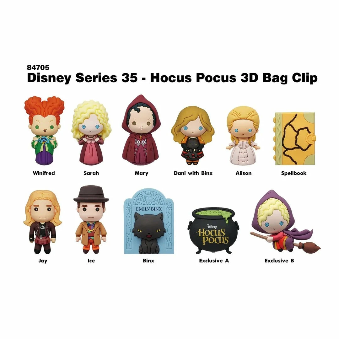 Monogram Hocus Pocus Blind Bag Figural Clip 3 Monogram Hocus Pocus Blind Bag Figural Clip