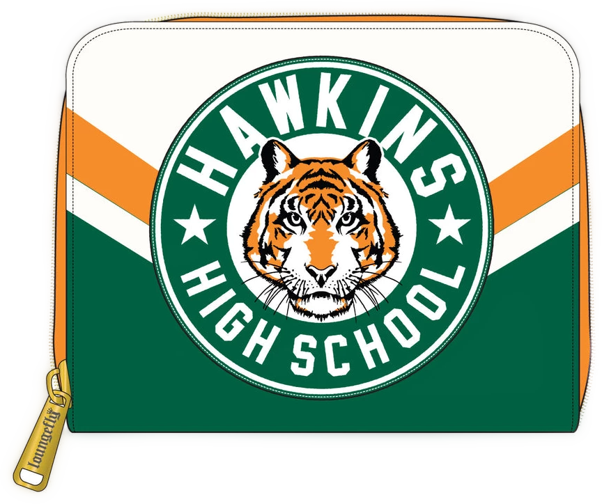 Loungefly Stranger Things Hawkins High Zip Around Wallet 2 Loungefly Stranger Things Hawkins High Zip Around Wallet