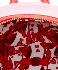 Loungefly Alice In Wonderland Painting The Roses Red Mini Backpack