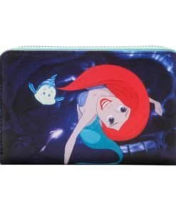 Loungefly The Little Mermaid Princess Scenes Zip Around Wallet