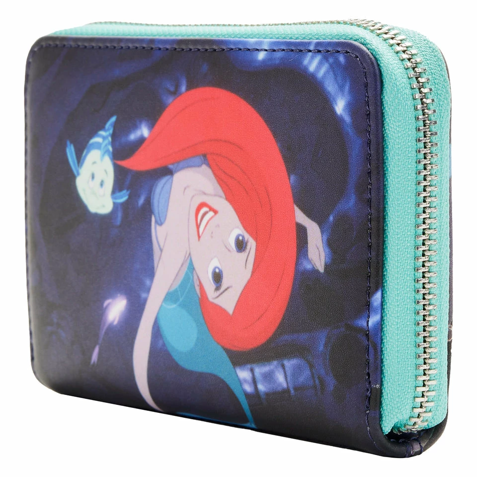 Loungefly The Little Mermaid Princess Scenes Zip Around Wallet 2 Loungefly The Little Mermaid Princess Scenes Zip Around Wallet