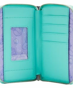 Loungefly The Little Mermaid Princess Scenes Zip Around Wallet 7 Loungefly The Little Mermaid Princess Scenes Zip Around Wallet