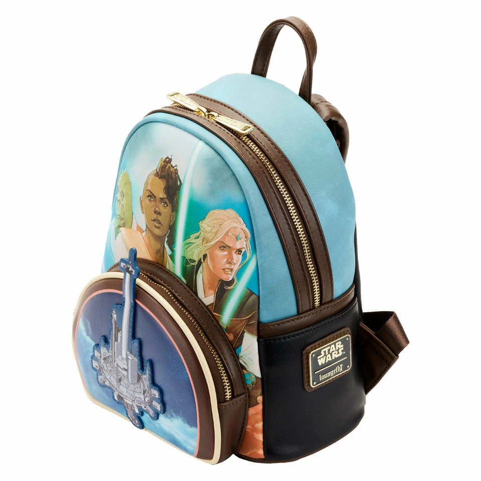 Loungefly Star Wars: The High Republic Comic Cover Mini Backpack 2 Loungefly Star Wars: The High Republic Comic Cover Mini Backpack
