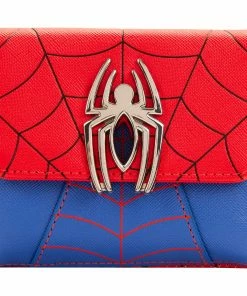 Loungefly Marvel Spider-Man Color Block Flap Wallet