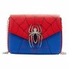 Loungefly Marvel Spider-Man Color Block Crossbody Bag
