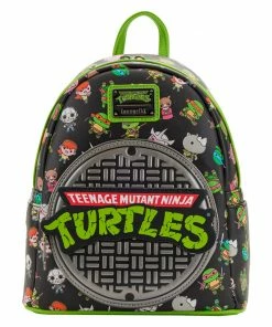 Loungefly Teenage Mutant Ninja Turtles Sewer Cap Mini Backpack
