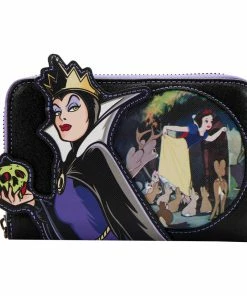 Loungefly Disney Villains Scenes Evil Queen Zip Around Wallet