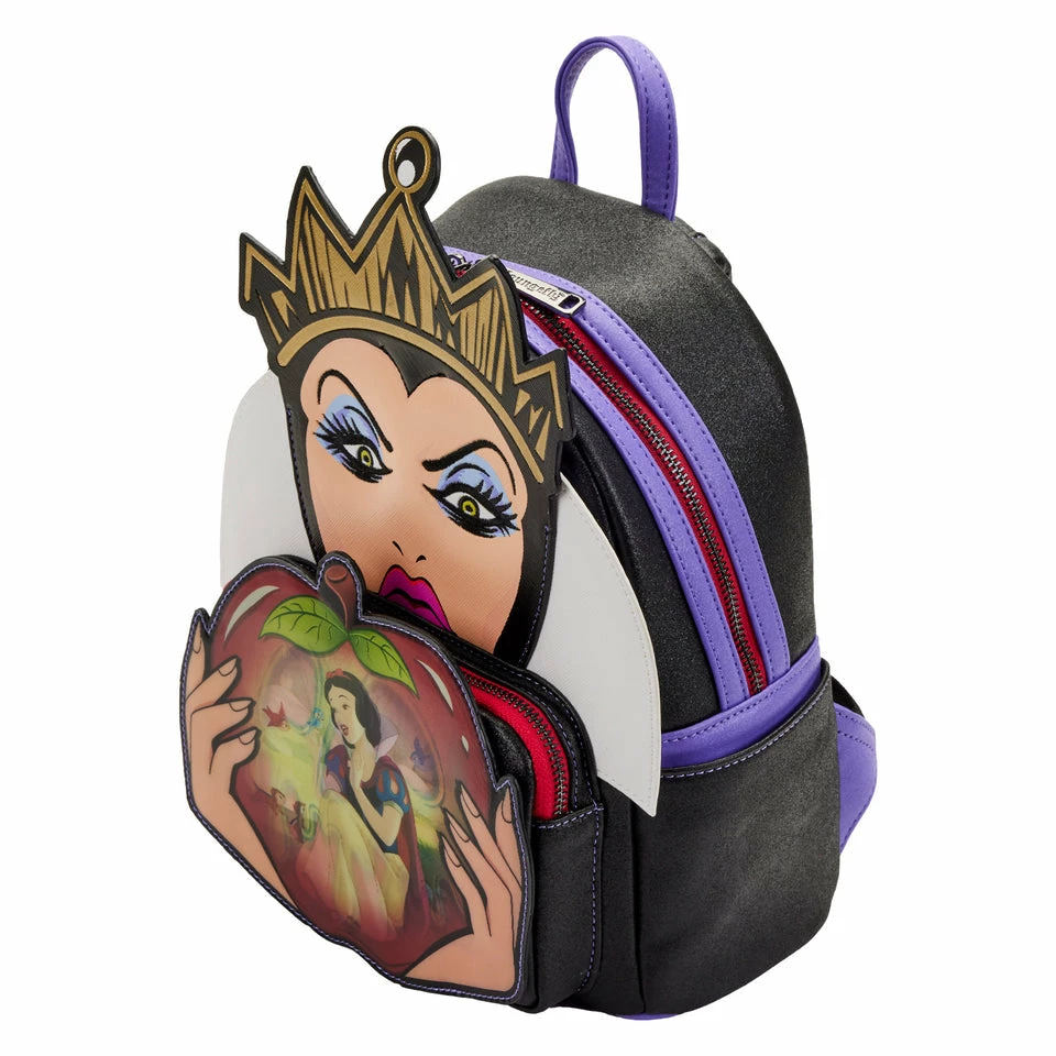 Loungefly Disney Villains Scenes Evil Queen Mini Backpack 2 Loungefly Disney Villains Scenes Evil Queen Mini Backpack