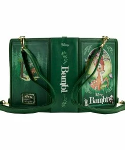 Loungefly Bambi Book Convertible Crossbody Bag 10 Loungefly Bambi Book Convertible Crossbody Bag