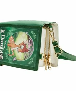 Loungefly Bambi Book Convertible Crossbody Bag 12 Loungefly Bambi Book Convertible Crossbody Bag