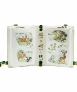 Loungefly Bambi Book Convertible Crossbody Bag 14 Loungefly Bambi Book Convertible Crossbody Bag