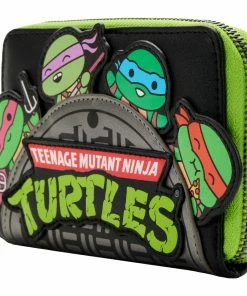 Loungefly Teenage Mutant Ninja Turtles Sewer Cap Zip Around Wallet 6 Loungefly Teenage Mutant Ninja Turtles Sewer Cap Zip Around Wallet