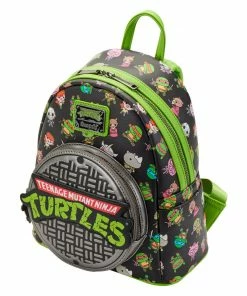 Loungefly Teenage Mutant Ninja Turtles Sewer Cap Mini Backpack