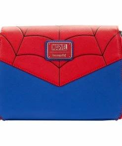 Loungefly Marvel Spider-Man Color Block Crossbody Bag
