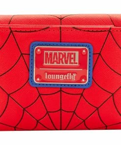 Loungefly Marvel Spider-Man Color Block Flap Wallet