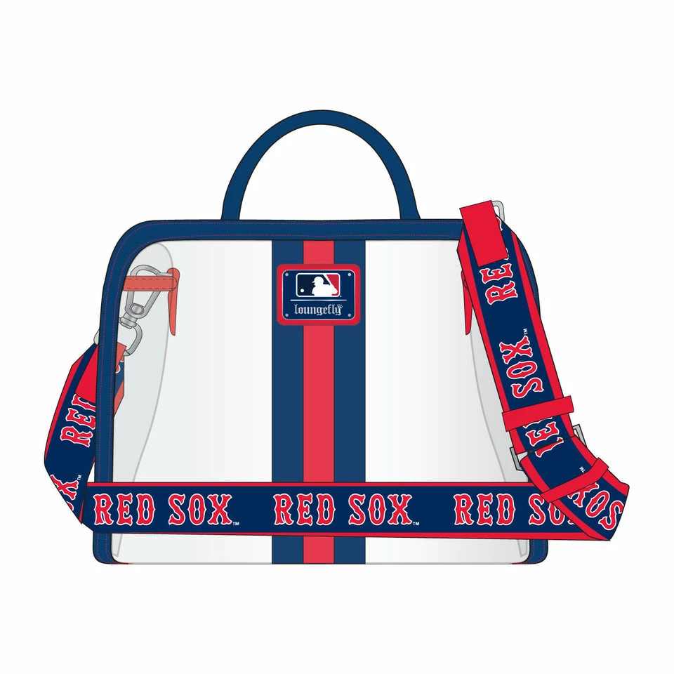 Loungefly MLB Boston Red Sox Stadium Crossbody Bag With Pouch 2 Loungefly MLB Boston Red Sox Stadium Crossbody Bag With Pouch