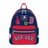 Loungefly MLB Boston Red Sox Patches Mini Backpack