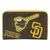 Loungefly MLB SD Padres Patches Zip Around Wallet