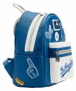 Loungefly MLB LA Dodgers Patches Mini Backpack