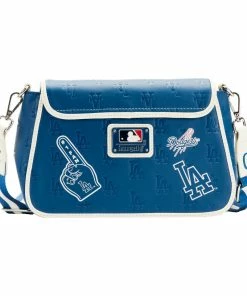 Loungefly MLB LA Dodgers Patches Crossbody Bag