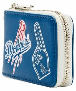 Loungefly MLB LA Dodgers Patches Accordion Wallet 6 Loungefly MLB LA Dodgers Patches Accordion Wallet